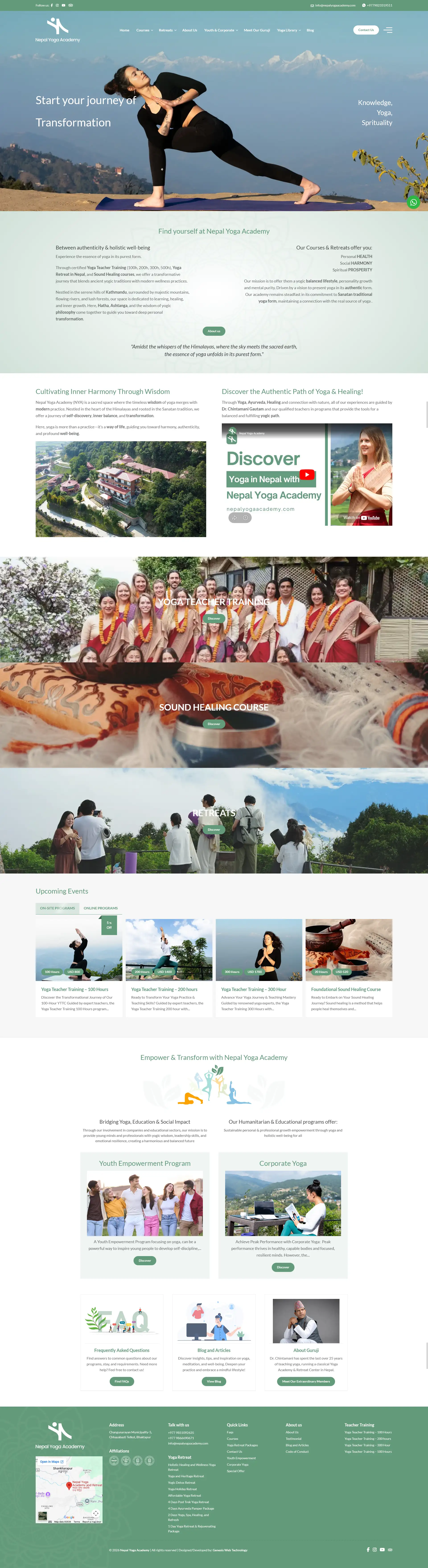 Nepal Yoga Academy (NYA)